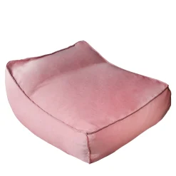 Pouf da esterno West Cay in tessuto rosa*Villevenete Outlet