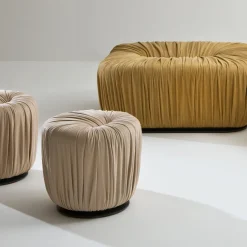 Pouf Drapè di Bartoli Design*Laura Meroni Hot