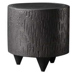 Pouf e tavolino grigio scuro*BAU Design Hot