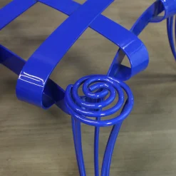 Pouf Garden blu di Carlo Rampazzi*Sergio Villa Clearance