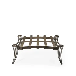 Pouf Garden Bronze di Carlo Rampazzi*Sergio Villa New