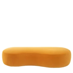 Pouf Giallo Curvo Sasso*Softhouse