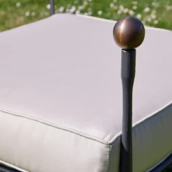 Pouf imbottito alto a trama incrociata*DMG Fiesole