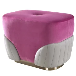 Pouf in cristallo*Morello Gianpaolo