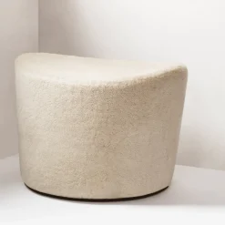 Pouf in pelle Shearling*Giobagnara Best