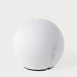 Pouf in tessuto tecnico bianco Tatino di Denis Santachiara*Baleri Italia Best