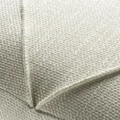 Pouf Leisure in velluto bogardine bianco di Lorenza Bozzoli*Ghidini 1961 Hot