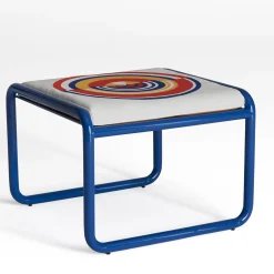 Pouf Locus Solus Blue di Gae Aulenti*Exteta Discount