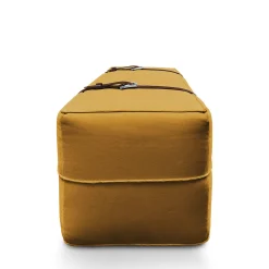 Pouf lungo Docker in velluto giallo oro*DLA Design Lab Sale