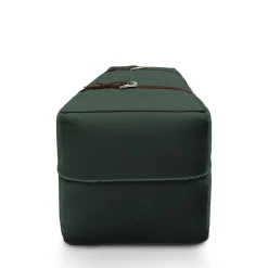 Pouf lungo in velluto verde inglese Docker*DLA Design Lab