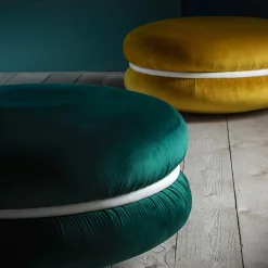 Pouf Macaron Mustard*Innova Online