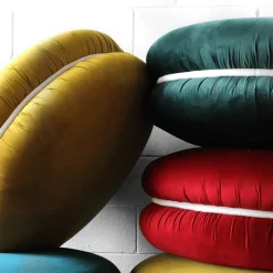 Pouf Macaron Mustard*Innova Online