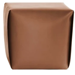 Pouf Maki Brown Tall Bao di Viola Tonucci*Tonucci Collection Hot