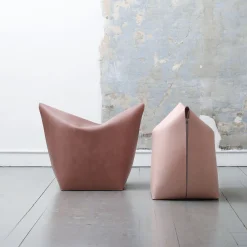 Pouf Mao Rosa Chiaro di Viola Tonucci*Tonucci Collection New