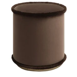 Pouf marrone tono su tono*LO Decor Online