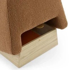 Pouf Onigiri color caramello*Morica Design Outlet