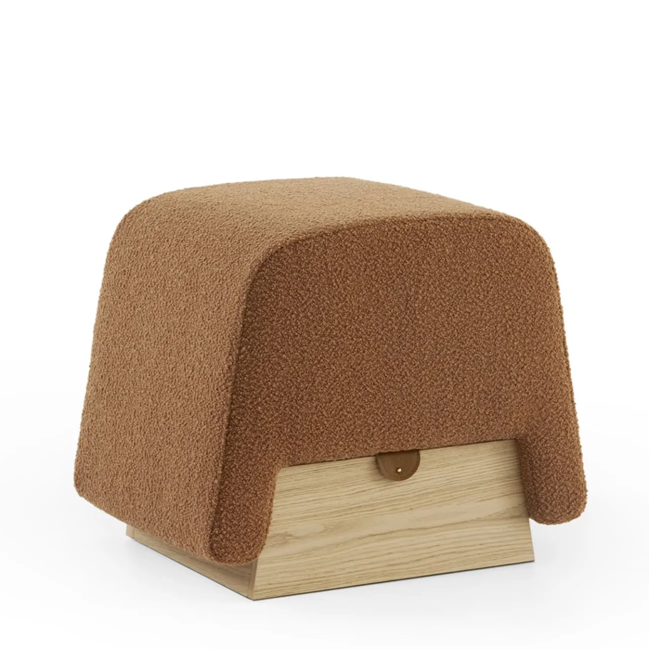 Pouf Onigiri color caramello*Morica Design Outlet