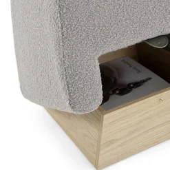 Pouf Onigiri grigio perla*Morica Design Hot