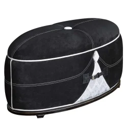 Pouf ovale Infinity Cherry*Morello Gianpaolo Online