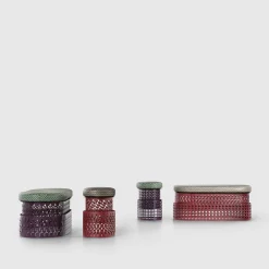 Pouf ovale Trame con cuscino*Da A New