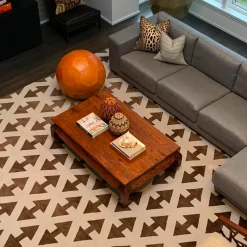 Pouf pallone da calcio piccolo Papaya*Bottega Conticelli Discount