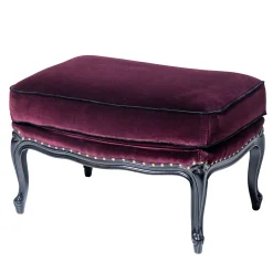 Pouf Pauline in Velluto Bordeaux*Mantellassi 1926 Discount
