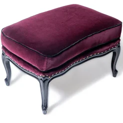Pouf Pauline in Velluto Bordeaux*Mantellassi 1926 Discount