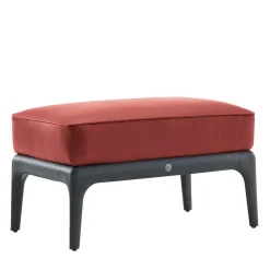 Pouf per sedia occasionale in pelle*Giorgio Collection Clearance