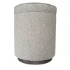 Pouf rotondo grigio Alice*Cafedesart Discount