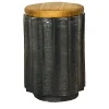 Pouf Stele nero*Doodesign Discount