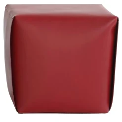 Pouf Tall Bao rosso di Viola Tonucci*Tonucci Collection Clearance