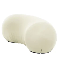Pouf Tato Bean in tessuto tecnico bianco*Baleri Italia Online