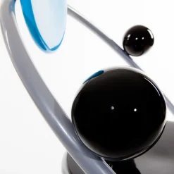 Prima sedia in legno e metallo di Michele De Lucchi - Milano*Memphis New