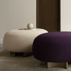 Punto e Virgola Pouf rosa cipria*Morica Design New