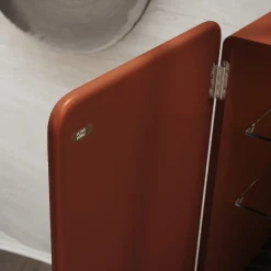 Regis, mobile bar a 2 porte, ramato*Ultramobili Outlet