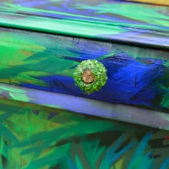 Scrivania a ribalta vintage Erboso*Barbara Petrecca New