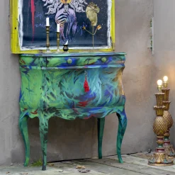 Scrivania a ribalta vintage Erboso*Barbara Petrecca New