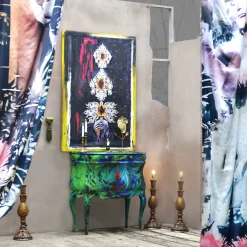 Scrivania a ribalta vintage Erboso*Barbara Petrecca New