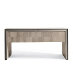 Scrivania con cassetti in legno di noce grigio Gentile*Dale Italia Hot