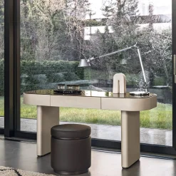 Scrivania Delano con piano in legno*ReDéco Discount