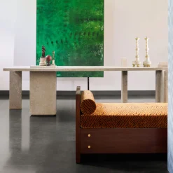 Scrivania in travertino satinato DsignincMilano x*FiammettaV Home Collection Online