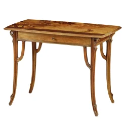 Scrivania Liberty francese di Emile Gallè*Cugini Lanzani Sale