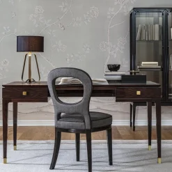 Scrivania Nara in noce finitura tabacco opaco*Galimberti Nino