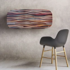 Scrivania sospesa a parete Multiessenza di Gabriele E. M. D'Angelo*Ferrantelli Falegnameria New