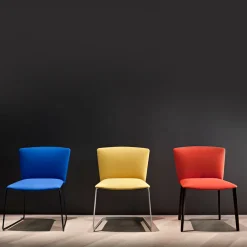 Sedia a sbalzo Vela Yellow di Lievore Altherr Molina*Tecno Spa Sale