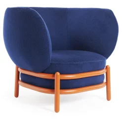 Sedia a sdraio Luftballon arancione e blu*Gebrüder Thonet Vienna GmbH (GTV) – Wiener GTV Design Sale