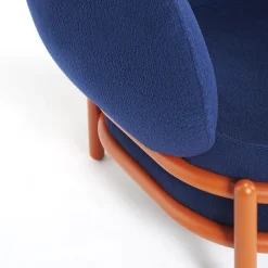 Sedia a sdraio Luftballon arancione e blu*Gebrüder Thonet Vienna GmbH (GTV) – Wiener GTV Design Sale
