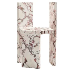 Sedia alata in legno di Antonio Saporito*V.L. Lavorazioni In Ferro