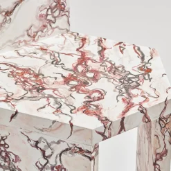 Sedia alata in legno di Antonio Saporito*V.L. Lavorazioni In Ferro