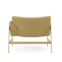 Sedia amaca gialla con braccioli di Debonademeo Studio*Adrenalina